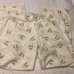 J. Crew Pants - J crew reindeer PJ pants J. Crew Pants - J crew reindeer PJ pants